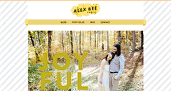 Desktop Screenshot of alexbeephoto.com